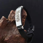 2er-Set Shahada Allah Arabiensilikonarmbänder für Paare