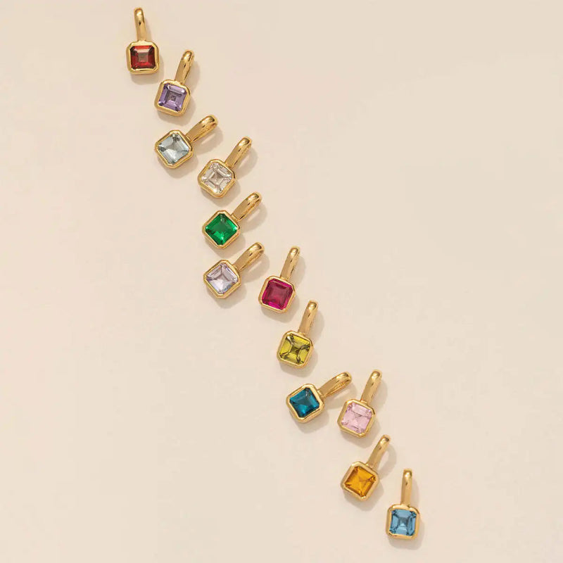 Pendentif Coloré Signe du Zodiaque