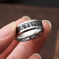 Schwarzer Wikinger Runenring