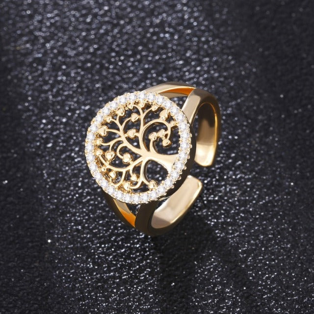 Ring Livets Ring Kvinde Guld