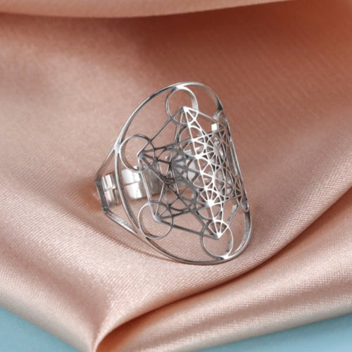 Ring Erzengel Metatron Silber