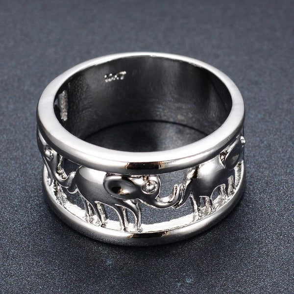 Elefantenring Silber