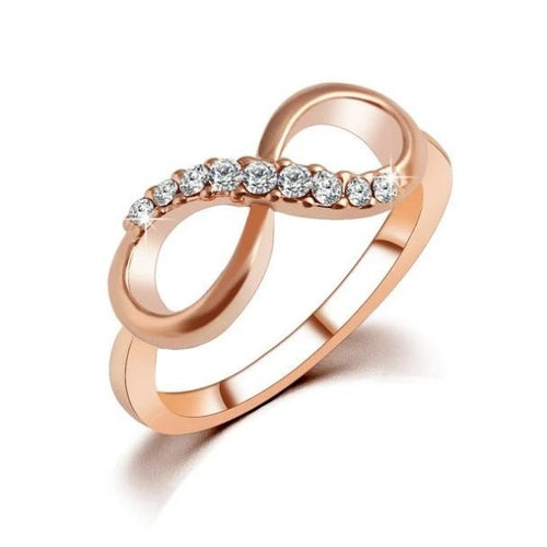 Anello Infinito Oro Rosa Donna