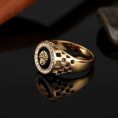 Løve Ring Guld
