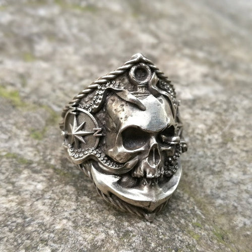 Sølv Pirate ring