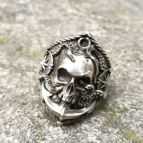 Sølv Pirate ring