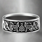 Anello Viking Fenrir da Uomo