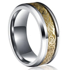 Wikinger Jarl Ring Silber und Gold