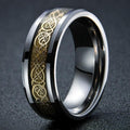 Wikinger Jarl Ring Silber und Gold