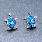 Schmuck Meeresschildkröte blau