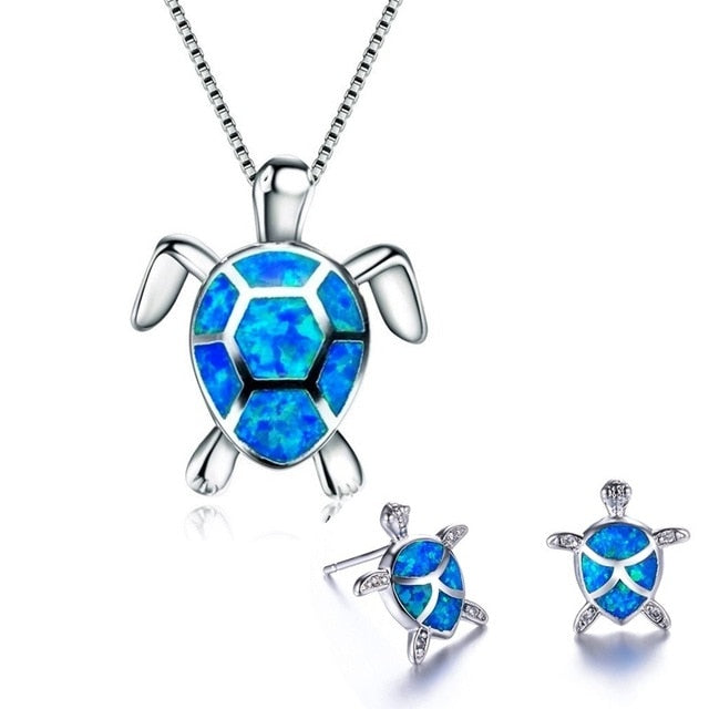 Schmuck Meeresschildkröte blau