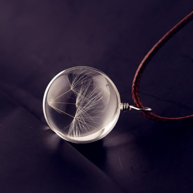 Pregnancy Bola Necklace for Pregnant Women Dandelion