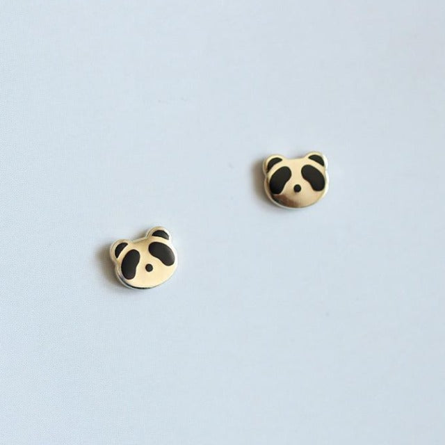 Panda-Ohrring