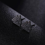 Orecchini Viking Uomo nero