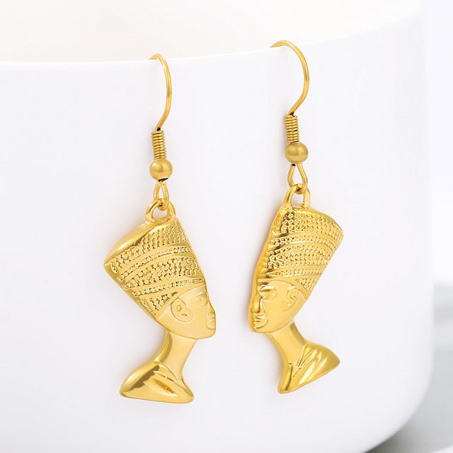 Ägyptische Ohrringe aus Gold