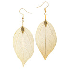 Orecchini Foglia Boho oro