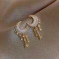 Orecchini Luna e Stelle Oro & Diamanti