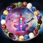 Bracciale 7 Chakra Catena Uomo Donna Bambino Pietre