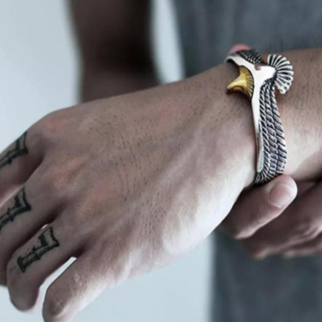 Bracciale Aquila Uomo Donna oro