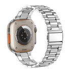 Bracelet Apple Watch Acier Inoxydable argent