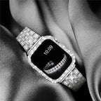 Apple Watch Armband mit Diamant-Gehäuse