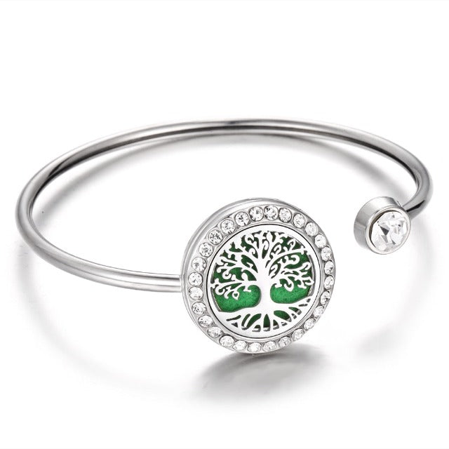 Aromatherapie-Armband mit ätherischen Ölen Diffusor