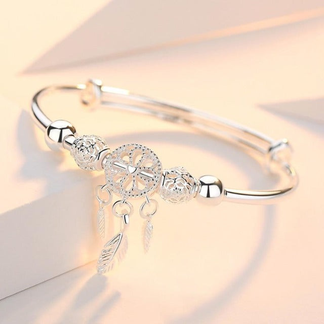 Bracciale Acchiappasogni Catena in Argento