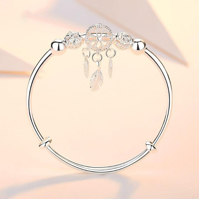 Bracciale Acchiappasogni Catena in Argento
