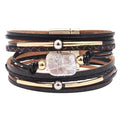 Boho Chic Armband schwarz