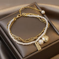 Armband Herz & Perlen aus dem Südsee