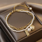Armband Herz & Perlen aus dem Südsee