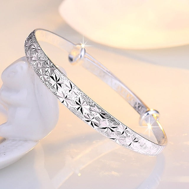 Bracciale da sposa argento per donna