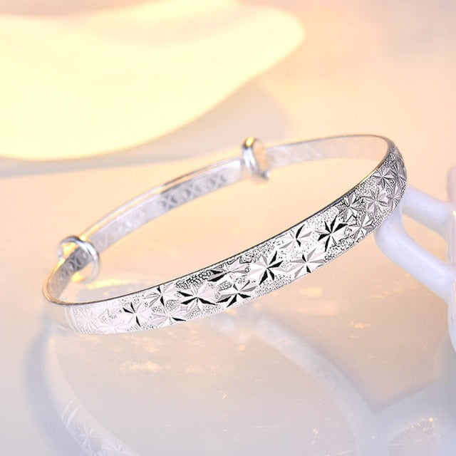 Bracciale da sposa argento per donna