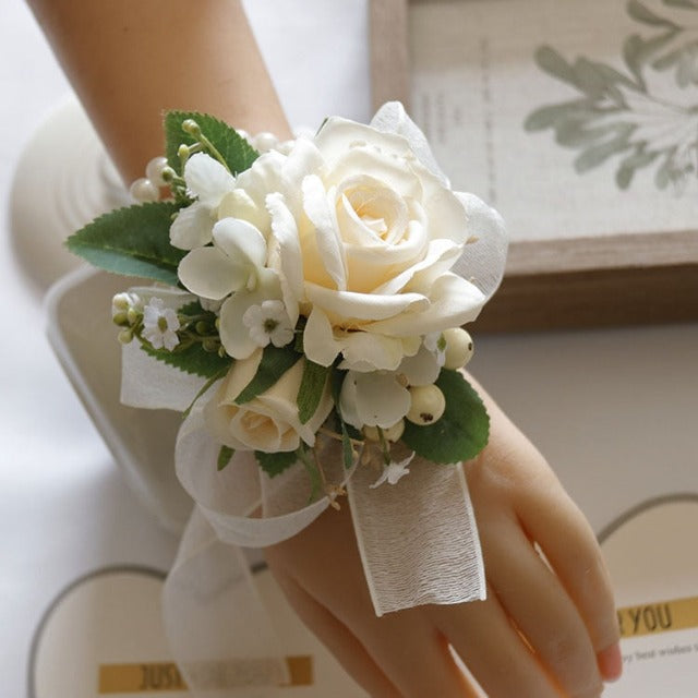 Blumen Hochzeitsarmband für Damen 