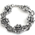 Bracciale in Acciaio Testa di Moro