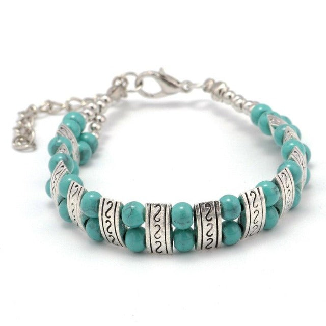 Bracciale Etnico Turchese