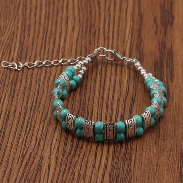 Bracciale Etnico Turchese