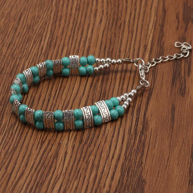 Bracciale Etnico Turchese