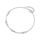 Silberstern-Armband