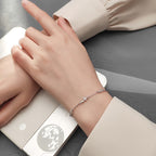Silberstern-Armband