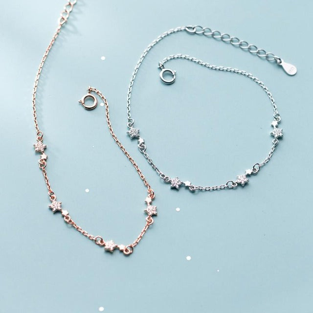 Roségold-Stern-Armband