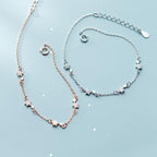 Roségold-Stern-Armband