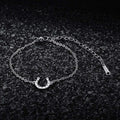 Bracelet / Horseshoe Lucky Charm Cufflink Silver