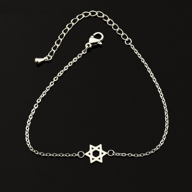 Armband Hexagramm Davidstern Judentum 