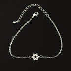 Armband Hexagramm Davidstern Judentum 