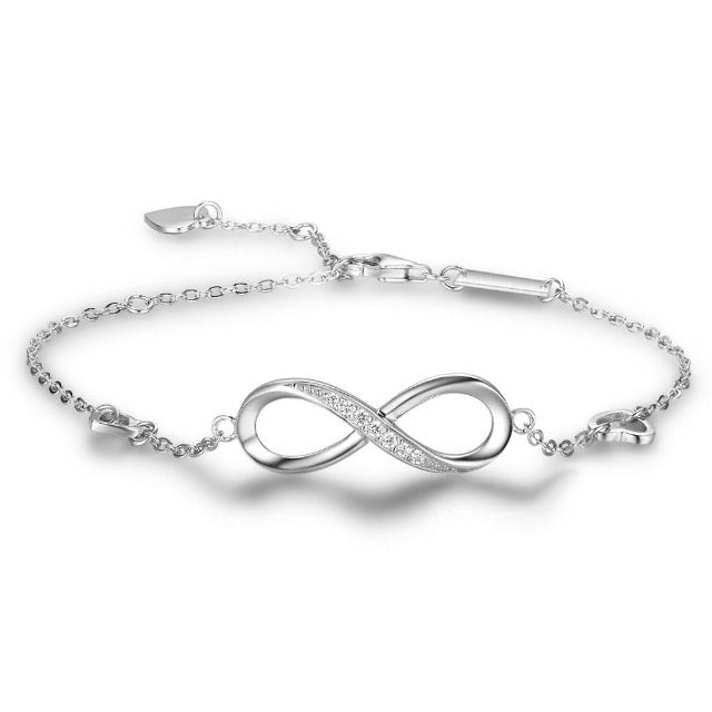 Bracciale Infinito Argento Donna