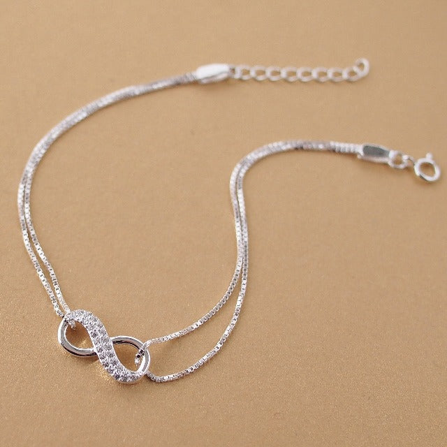 Oändligt armband för kvinnor