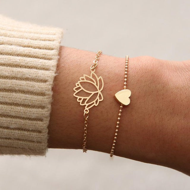 Lotusblumen-Armband