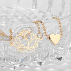 Lotusblumen-Armband für Damen