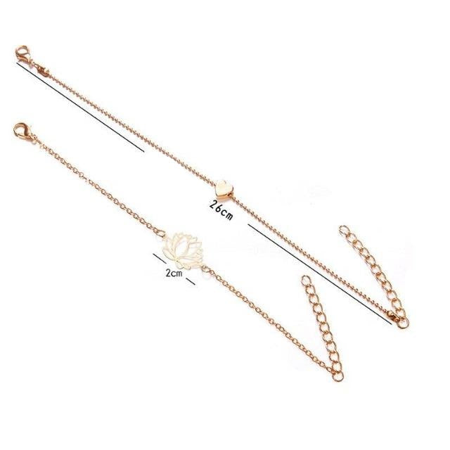 Lotusblumen-Armband 